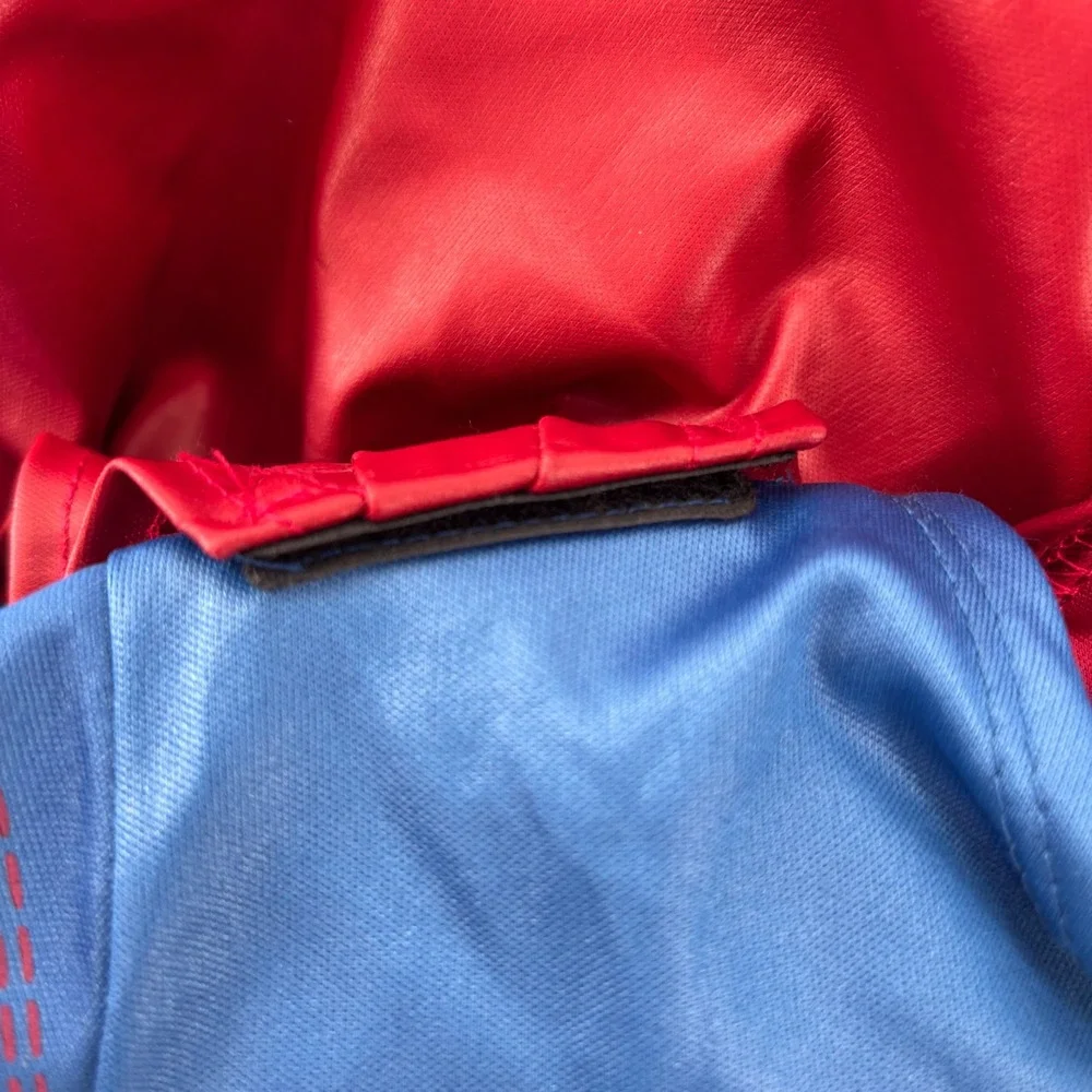 Rubies Supergirl Costume Dress with Detachable Cape Kids Medium Blue Red DC